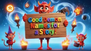 good demon names for a story