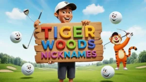 tiger woods nicknames