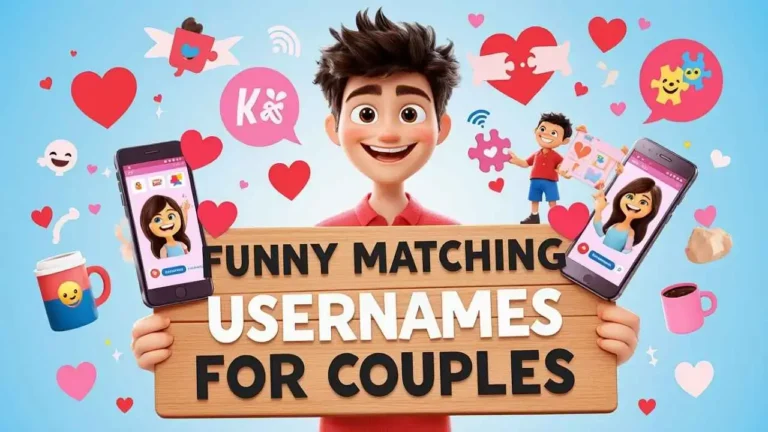 Funny Matching Usernames for Couples