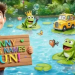 funny frog names pun