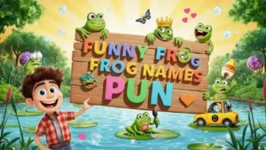 funny frog names pun