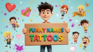 funny names tattoos