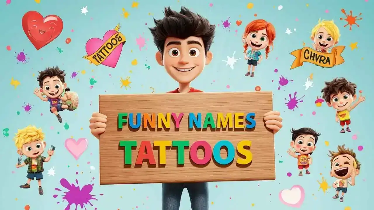 funny names tattoos