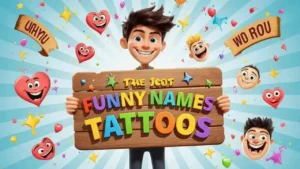 funny names tattoos