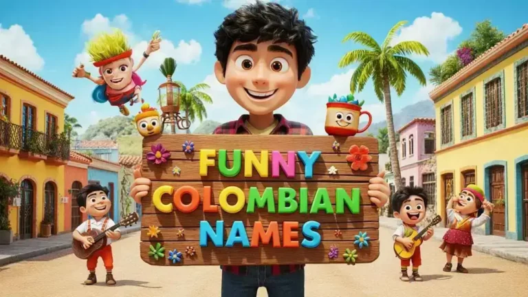 funny colombian names