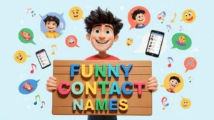 funny contact names
