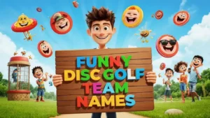 funny disc golf team names