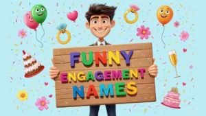 funny engagement names