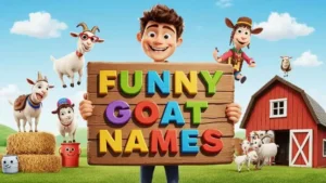 funny goat names​