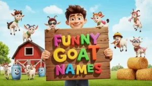 funny goat names​