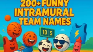 funny intramural team names