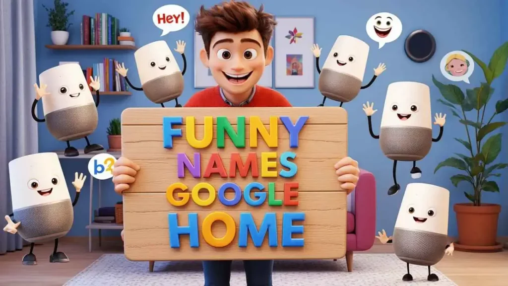 funny names for google home