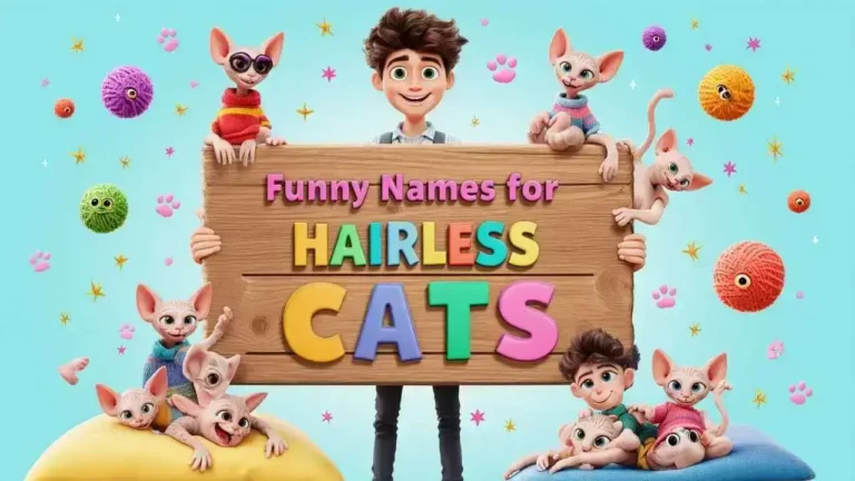 funny names for hairless cats