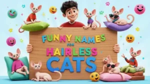 funny names for hairless cats