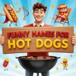 funny names for hot dogs