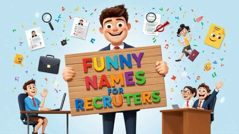 funny names for recruiters