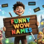 funny wow names