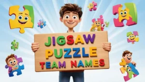 jigsaw puzzle team names