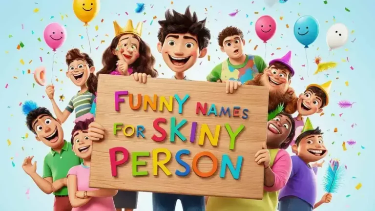 funny names for skinny person