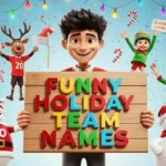 Funny Holiday Team Names