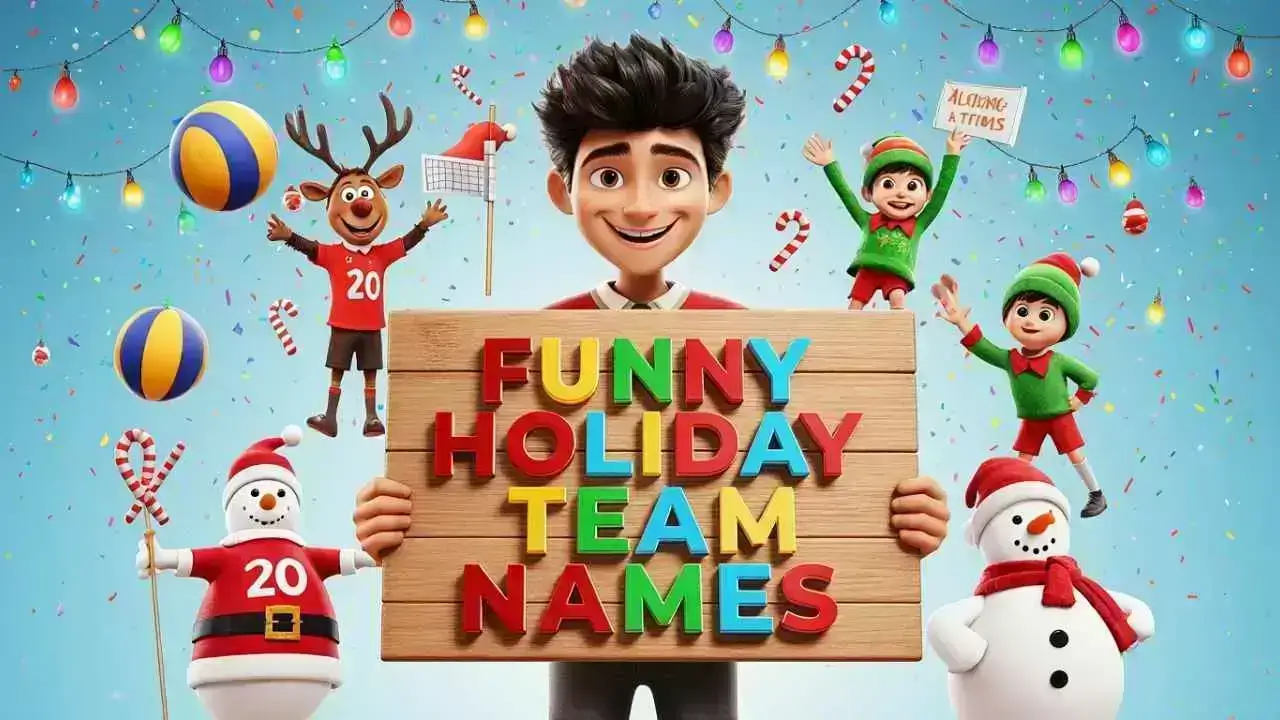 Funny Holiday Team Names