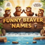 beaver names funny