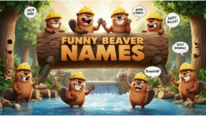 beaver names funny