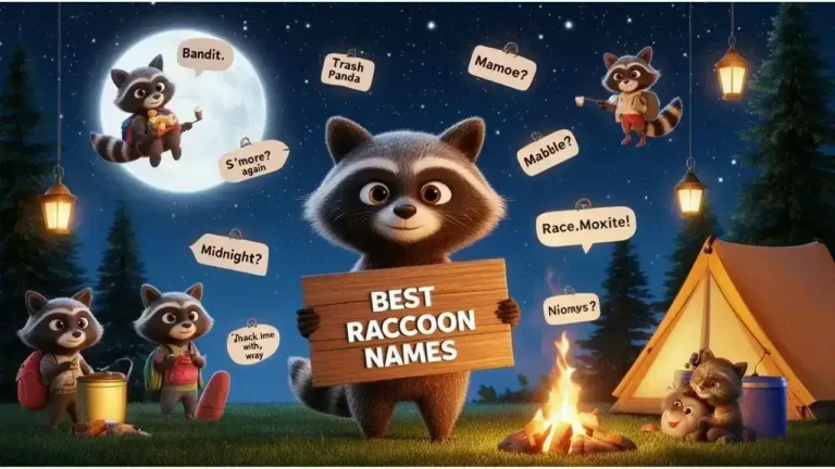 best raccoon names