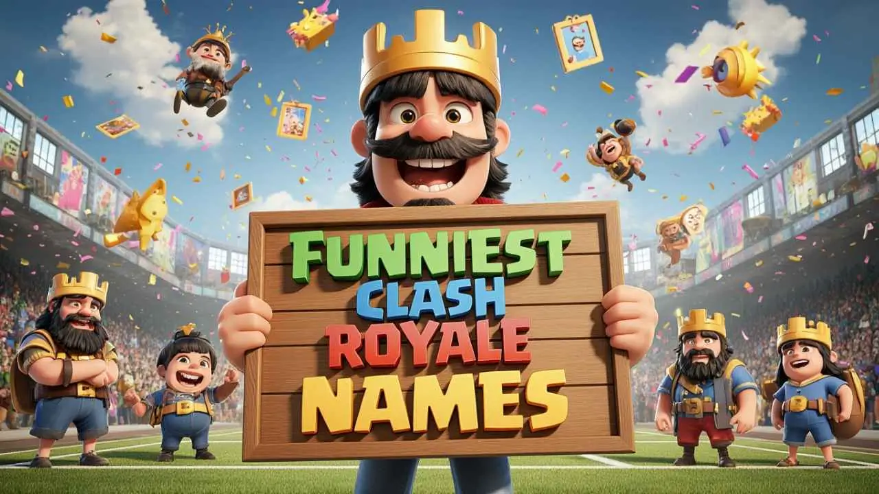 funniest clash royale names​