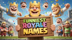 funniest clash royale names​