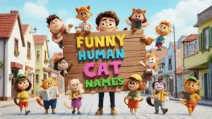 funny human cat names