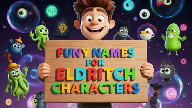 funny names for eldritch characters
