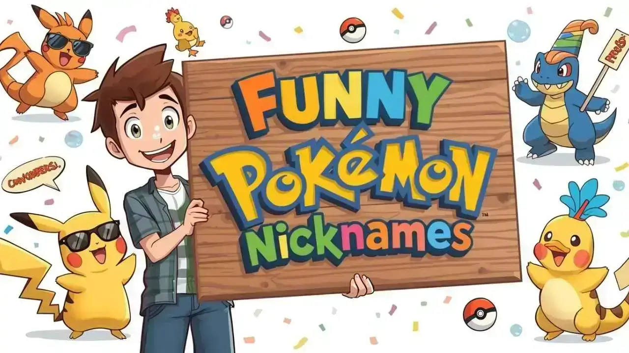 funny nicknames pokemon