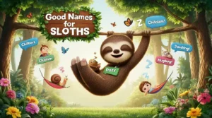 good names for sloths