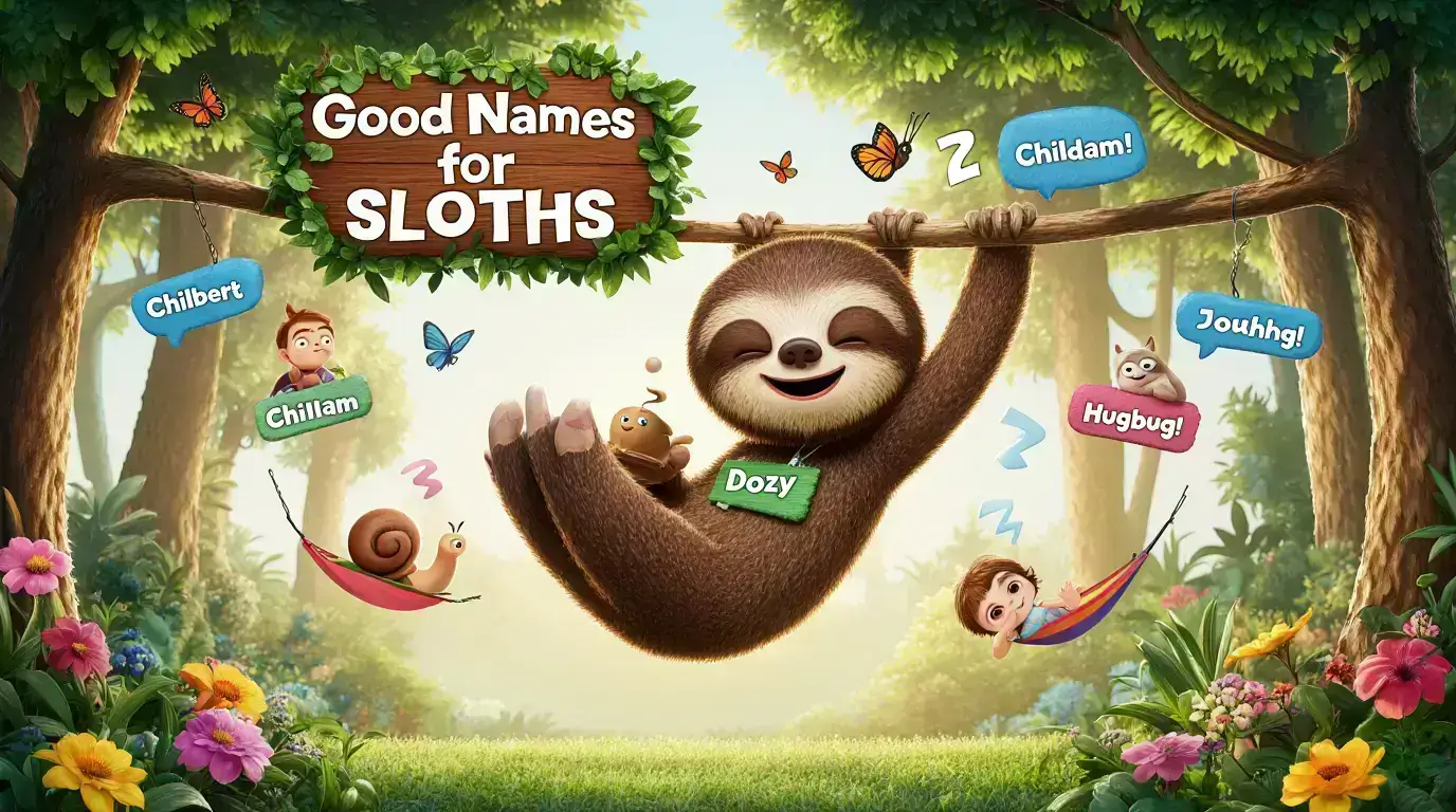 good names for sloths