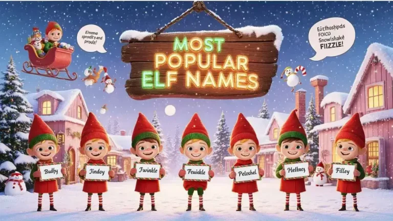 most popular elf names