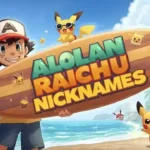 alolan raichu nicknames