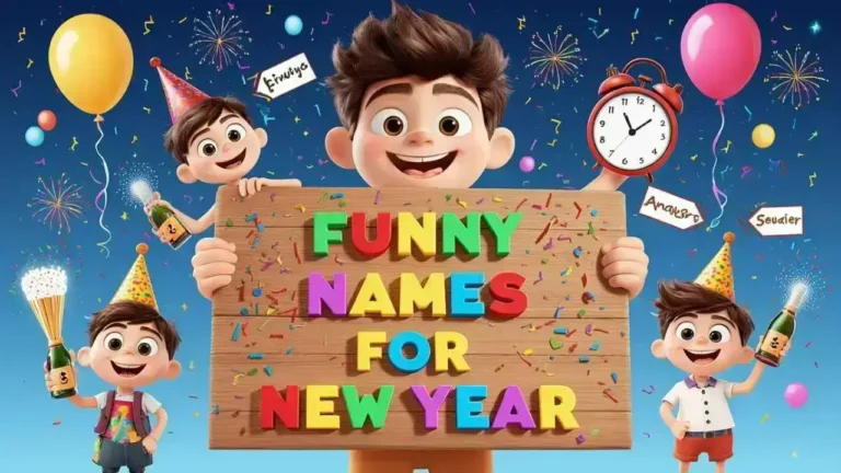funny names for new year