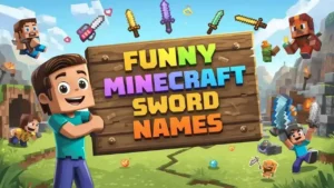 funny sword names minecraft