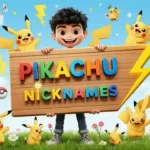 nicknames for pikachu