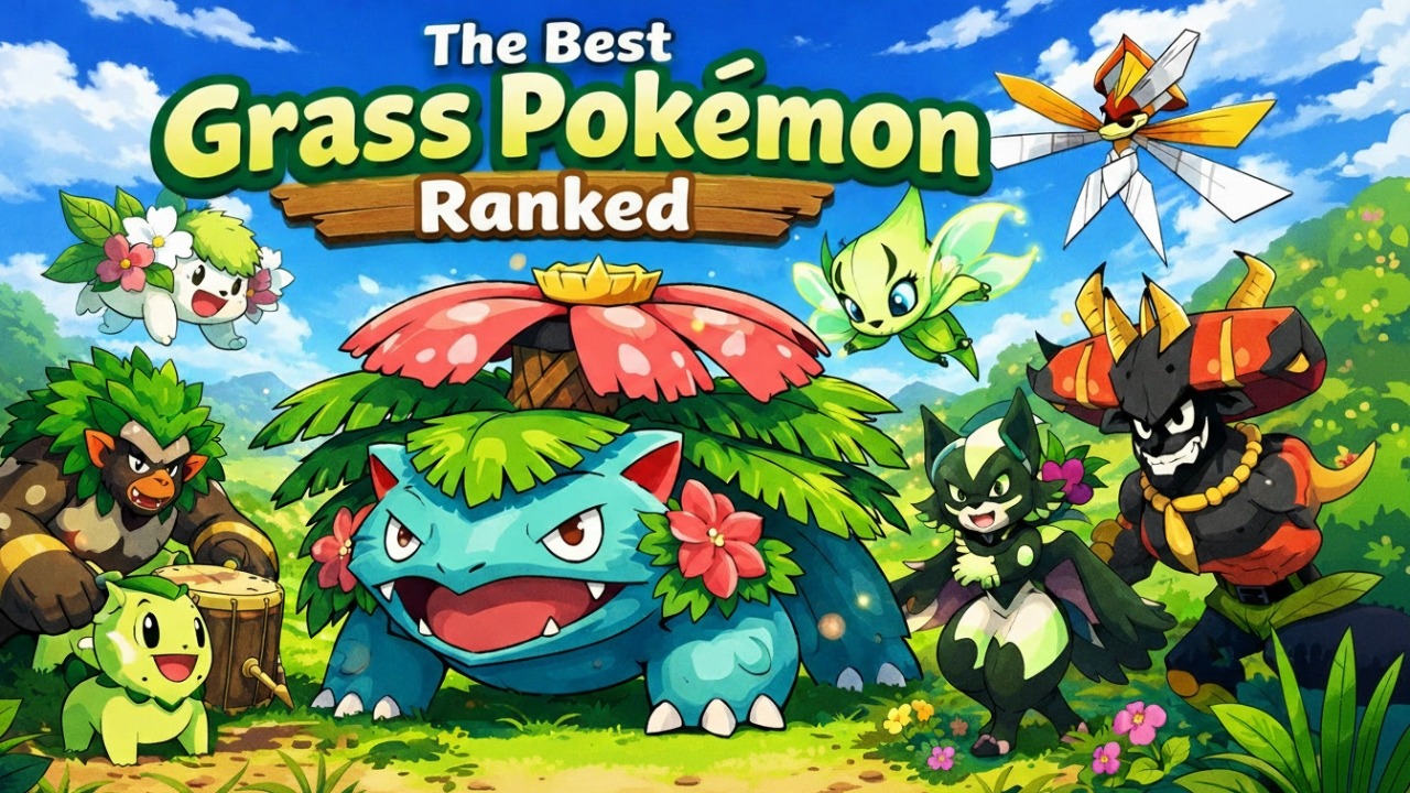Best Grass Pokémon