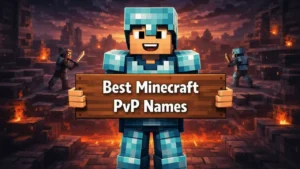 Best Minecraft Names for PvP