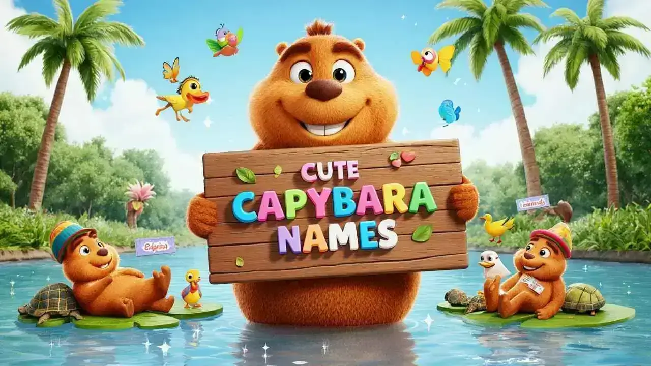 Cute capybara names