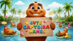 Cute capybara names