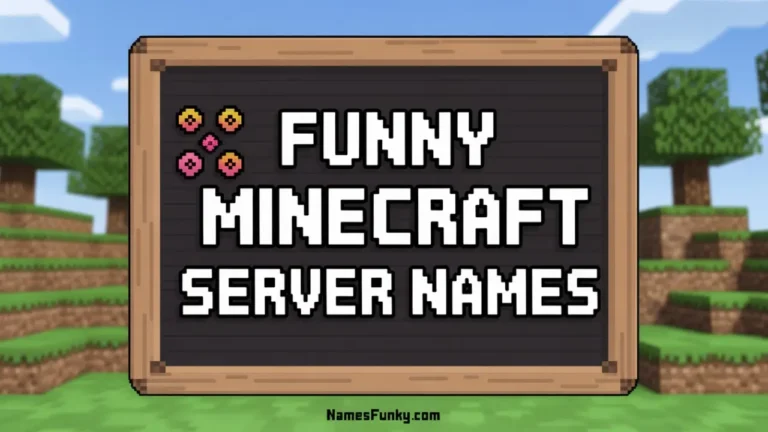 Minecraft Server names