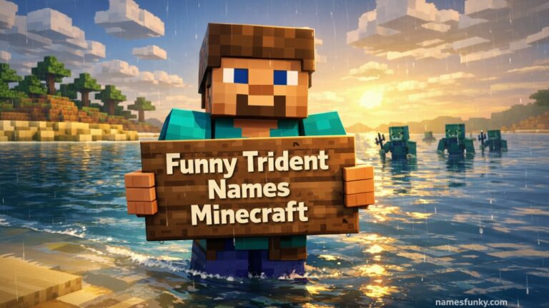 Funny Trident Names Minecraft