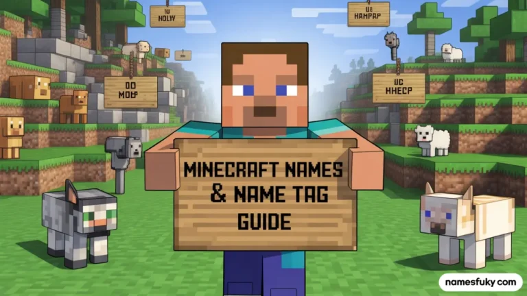 Minecraft Names That Do Stuff