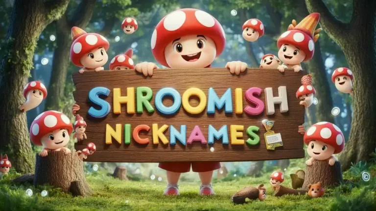 Nicknames For Shroomish