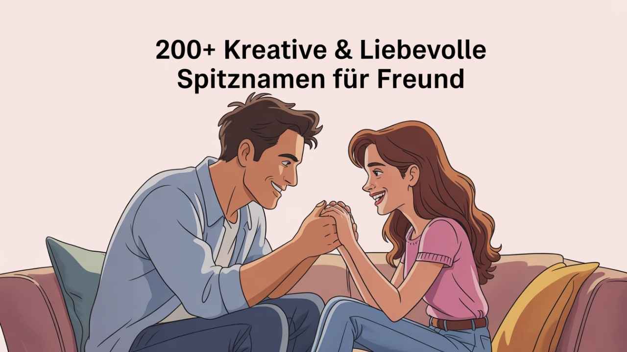 Spitznamen für Freund