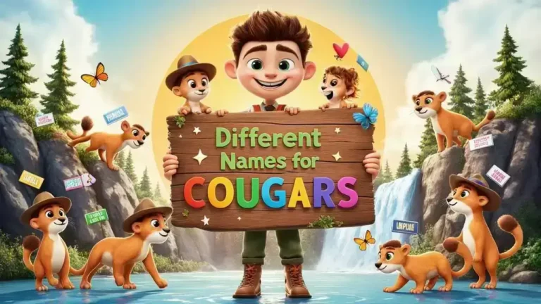 different names for cougars